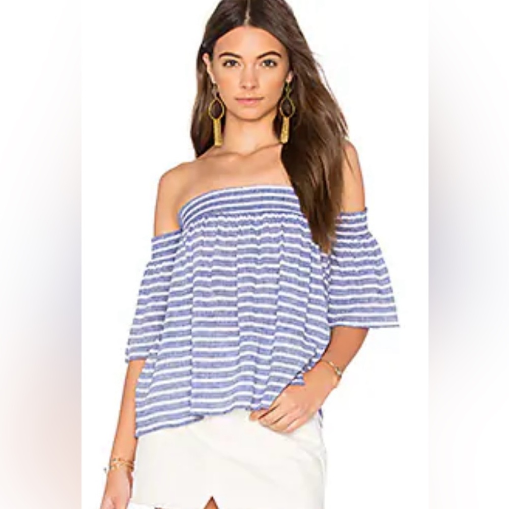 Rail’s Isabelle Blouse In Parisian Blue, Size M - image 1